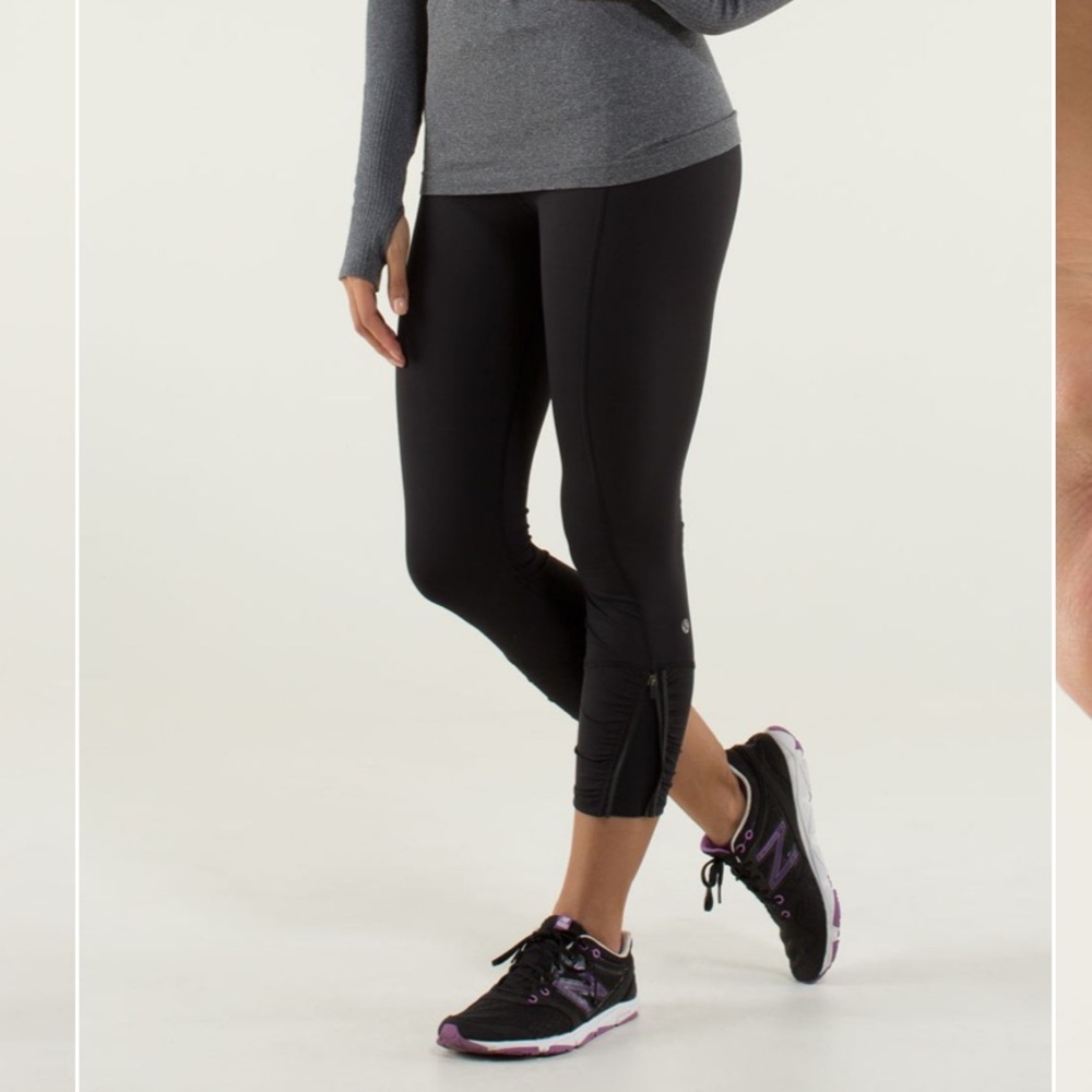 Lululemon Runday Crop size 6 - Picture 2 of 11